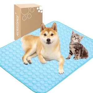MICROCOSMOS Summer Cooling Mat 40x28 | Breathable Washable Pad for Pets & Kids